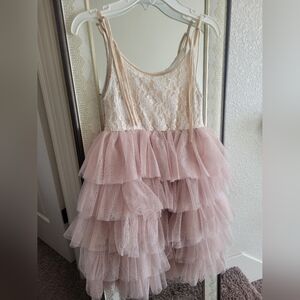 Girls Boutique Dress- Adjustable Straps